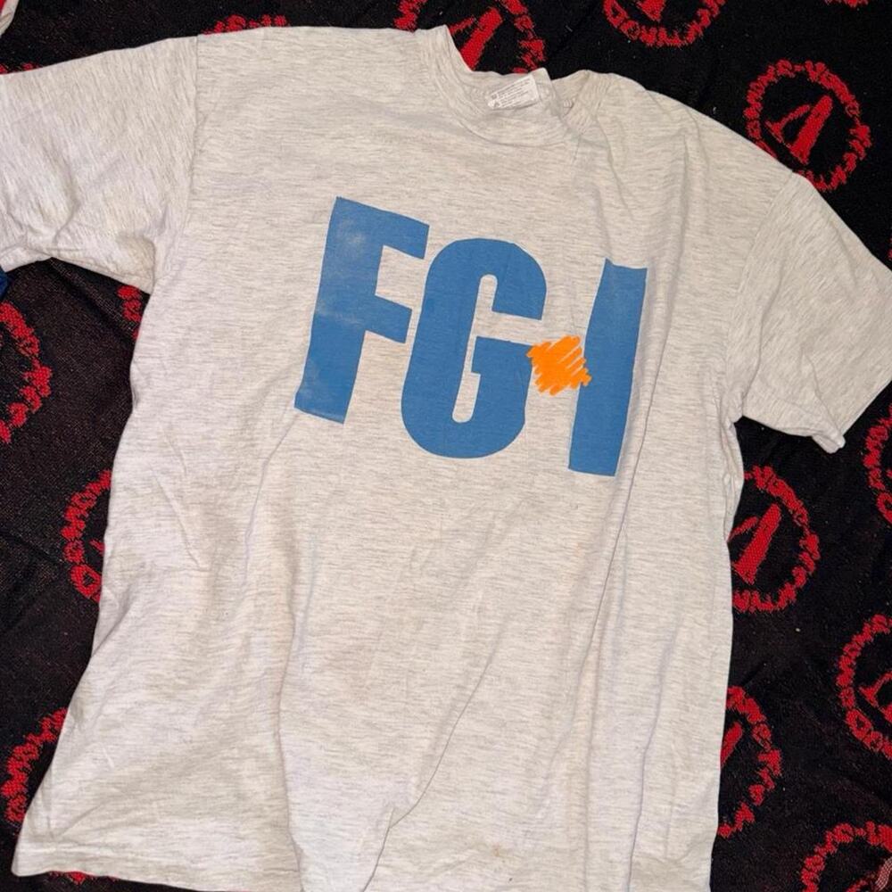 Vintage fgi hanes grey shirt